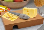 Нож для сыра с ручкой в форме мышки