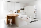 Дизайн кухни в стиле минимализм от студии Slim Kitchen