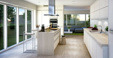 Стильный дизайн интерьера кухни