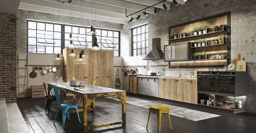 Кухня в стиле Loft для компании Snaidero от дизайнера Michele Marcon