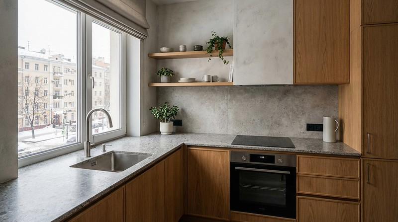 Угловая кухня