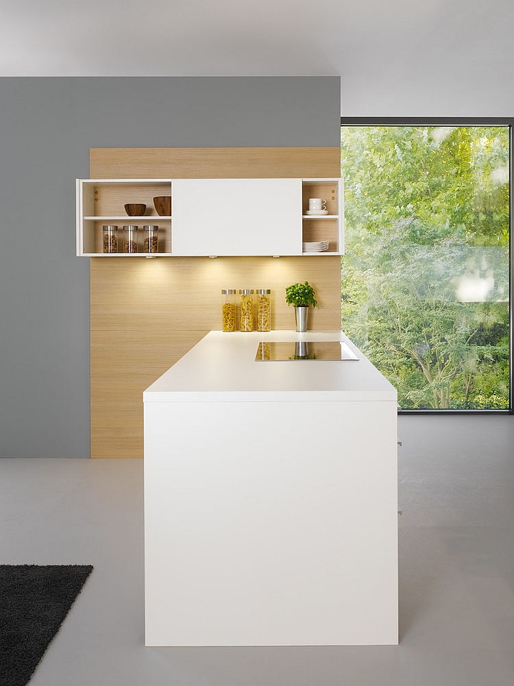 Роскошный дизайн минималистской кухни Kanto от Leicht
