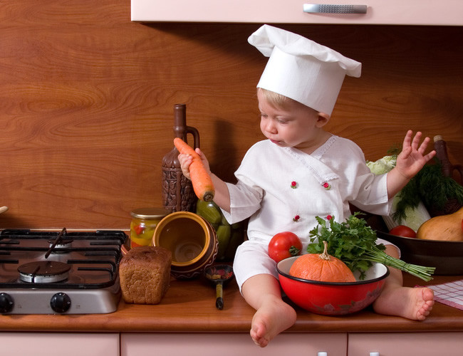 Оптимизация пространства на кухне. Безопасность ребёнка