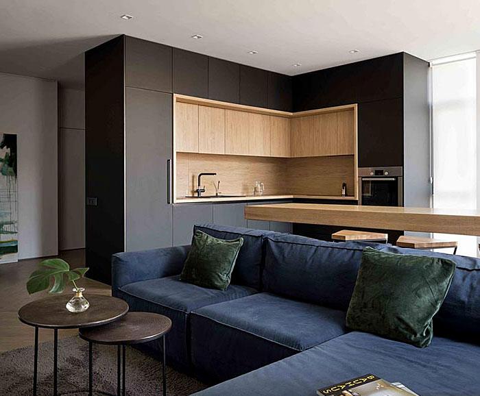 Почему черные кухонные шкафы остаются в тренде и как их стильно оформить