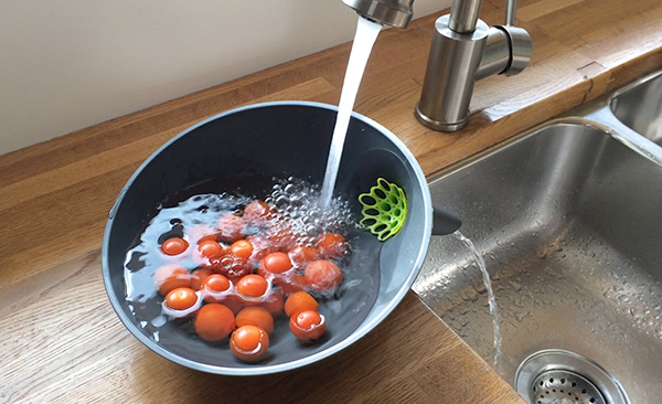 Миска для мытья овощей с фильтром - Anton Strainer Bowl