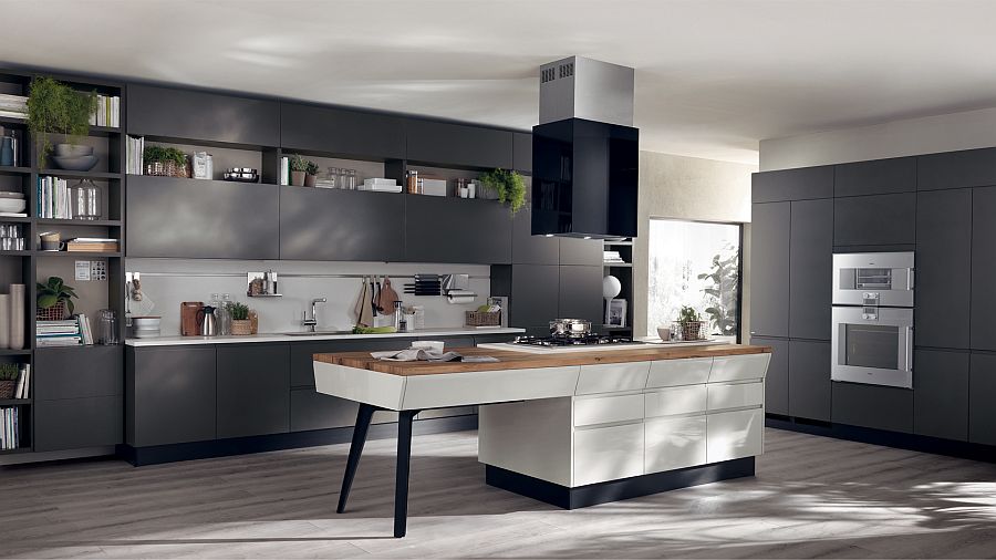 Великолепный дизайн интерьера кухни Motus от Scavolini