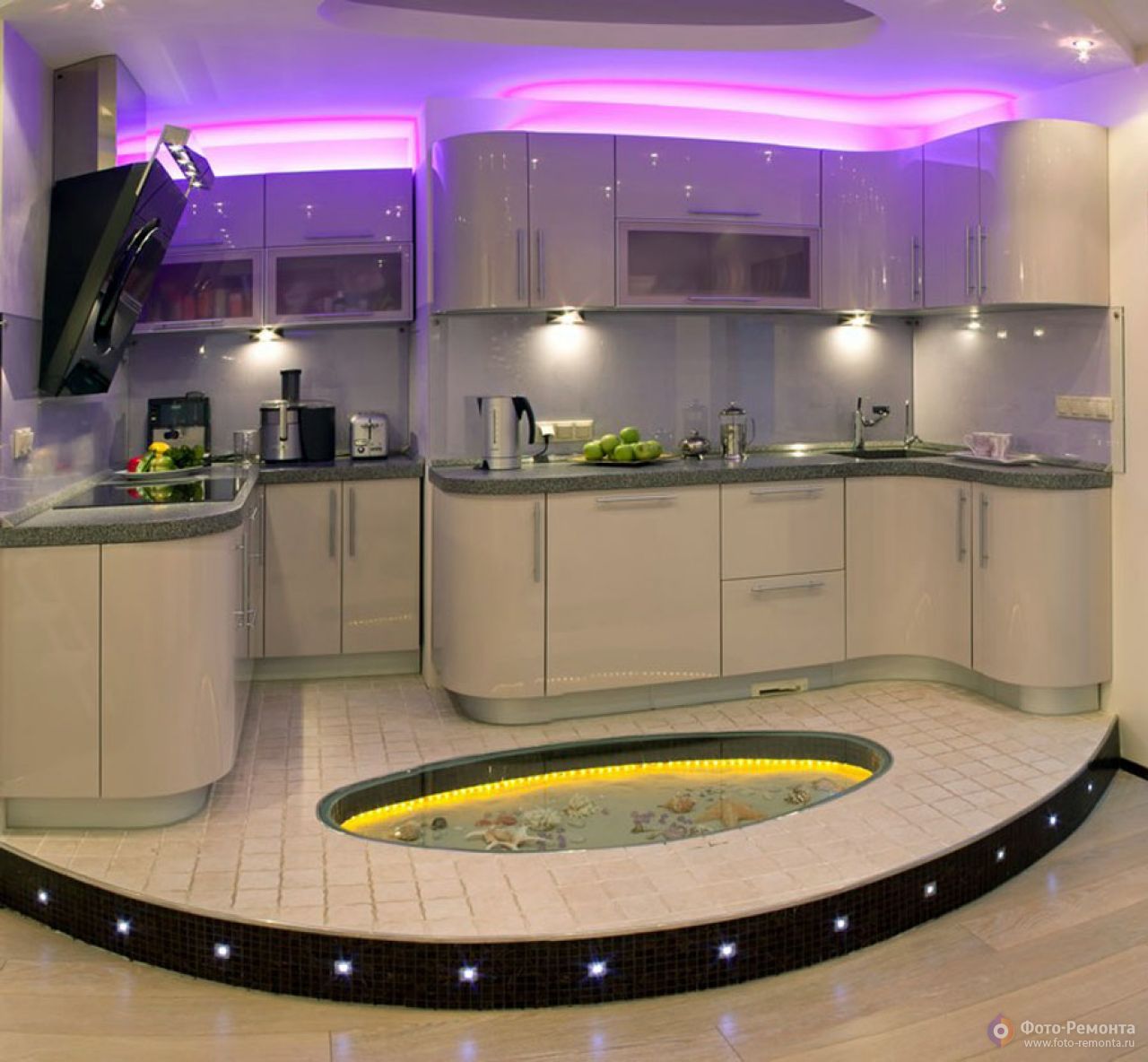 Кухня с подсветкой фото. Красивые кухни. Необычный кухонный гарнитур. Красивый кухонный гарнитур. Кухонные гарнитуры с подсветкой.