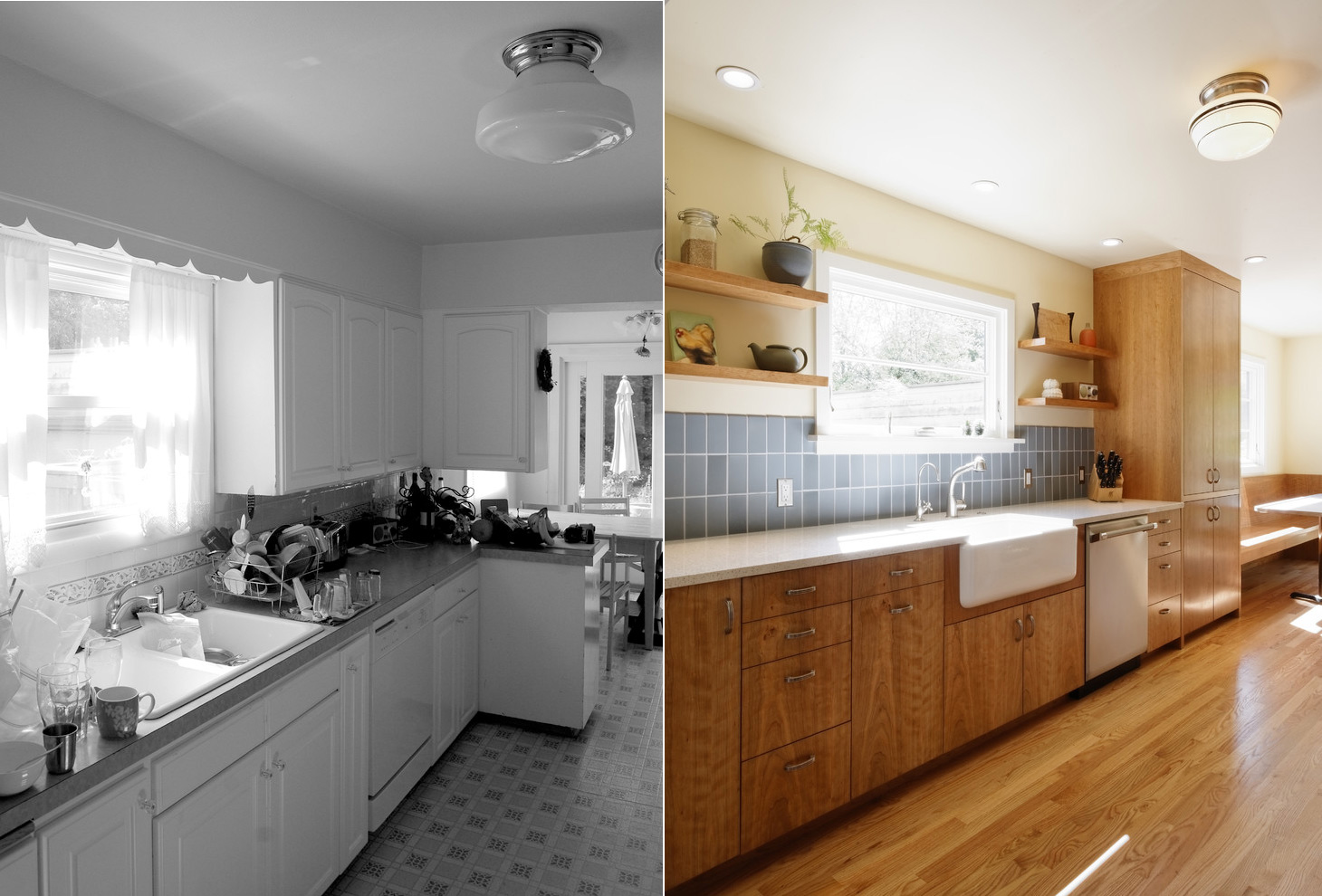 Ремонт старой кухни. Оформление кухни. Перекраска кухонного гарнитура. Интерьер кухни до и после. Переделка кухонногоганитура.
