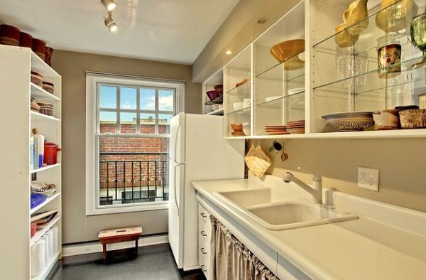 kitchen cabinet ideas with glass doors 20