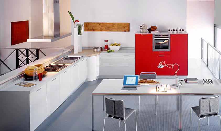 Эксклюзивный дизайн интерьера кухни от Valсucine с элементами стиля хай-тек