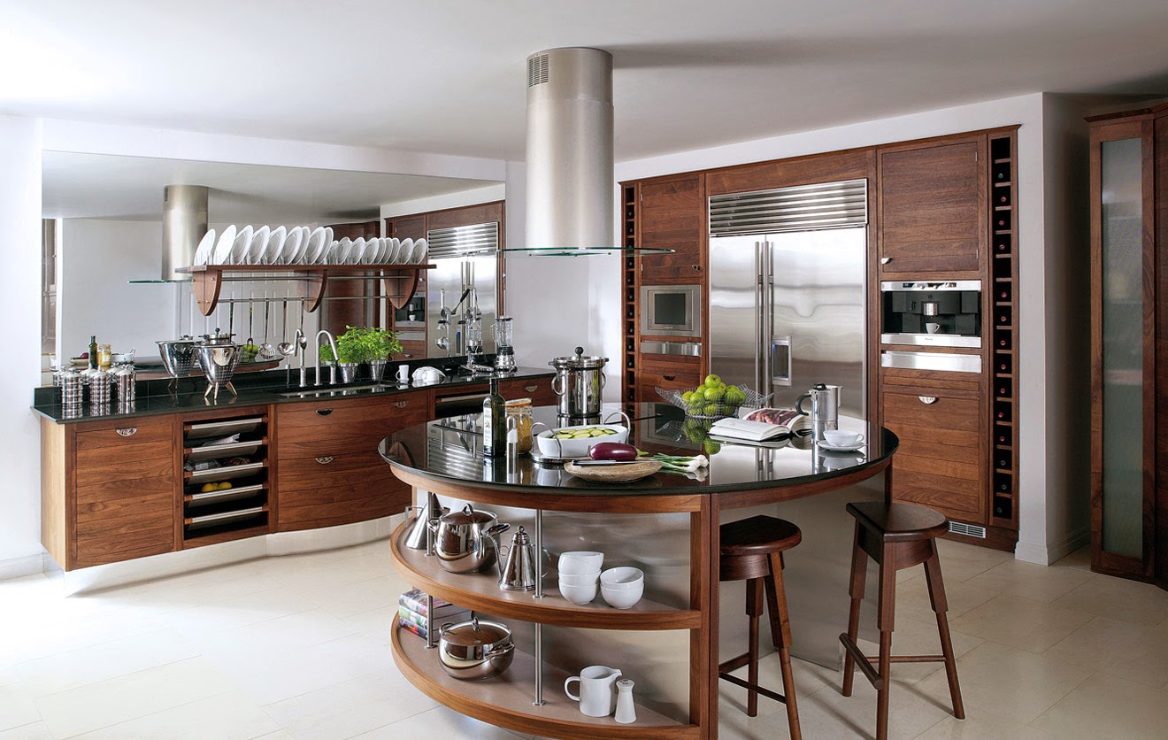 Современный дизайн интерьера кухни от Smallbone