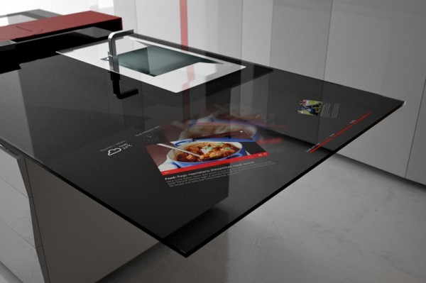 Кухонная поверхность с сенсорным экраном - Фото 2