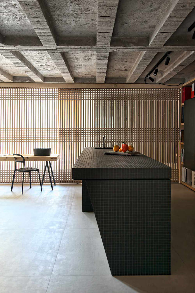 Стильный дизайн интерьера кухни Faliro Loft от Ese Studio