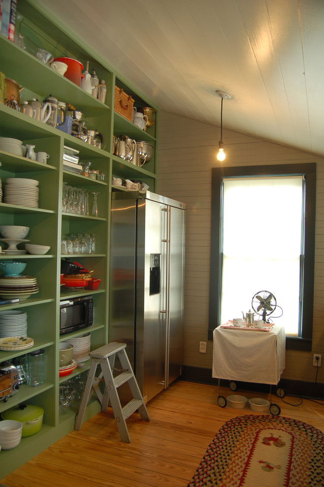 Открытые полки в интерьере кухни от Elad Gonen
