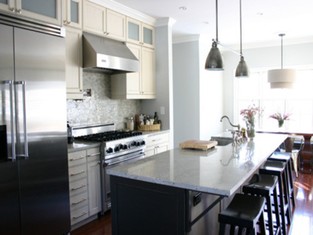 Оригинальное оформление кухонной столешницы от Rebekah Zaveloff | KitchenLab