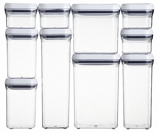 Кухонные жестяные и стеклянные банки от марки Crate&Barrel