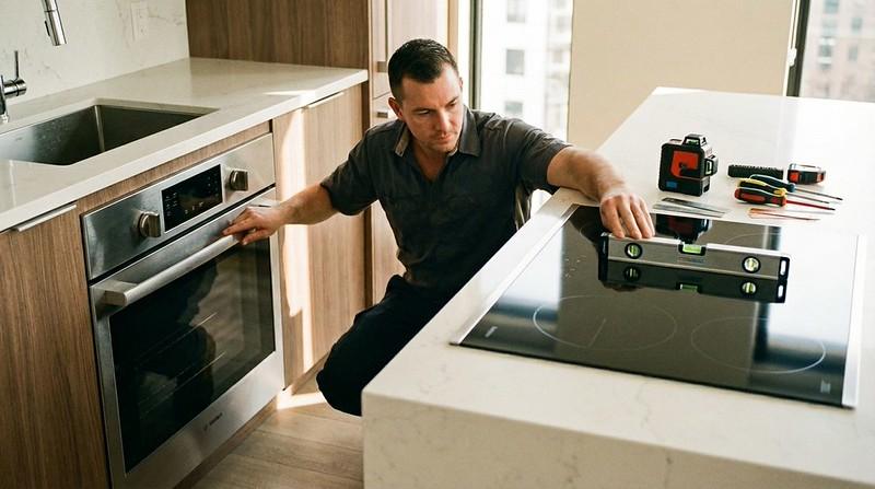 установка кухни