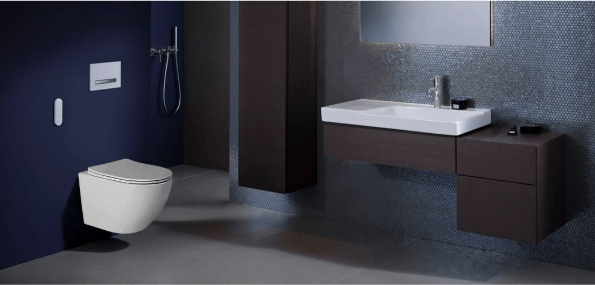 Гостевой санузел рядом с кухней