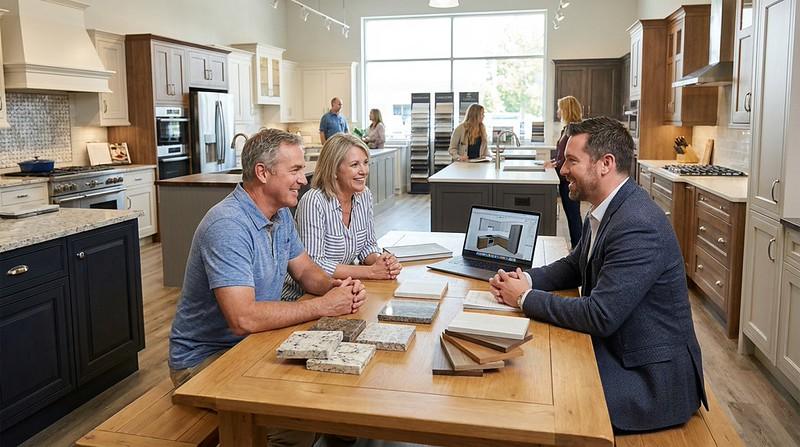 выбор кухни с помощью специалиста