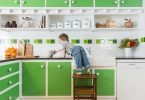 Может ли главенствовать зеленый цвет в интерьере кухни?